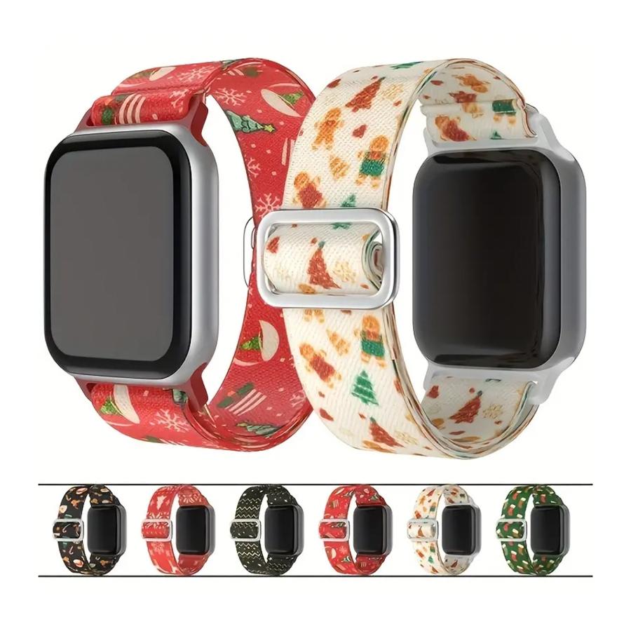 Apple Watch バンド 冬の物語コレクション クリスマステーマ 5色 