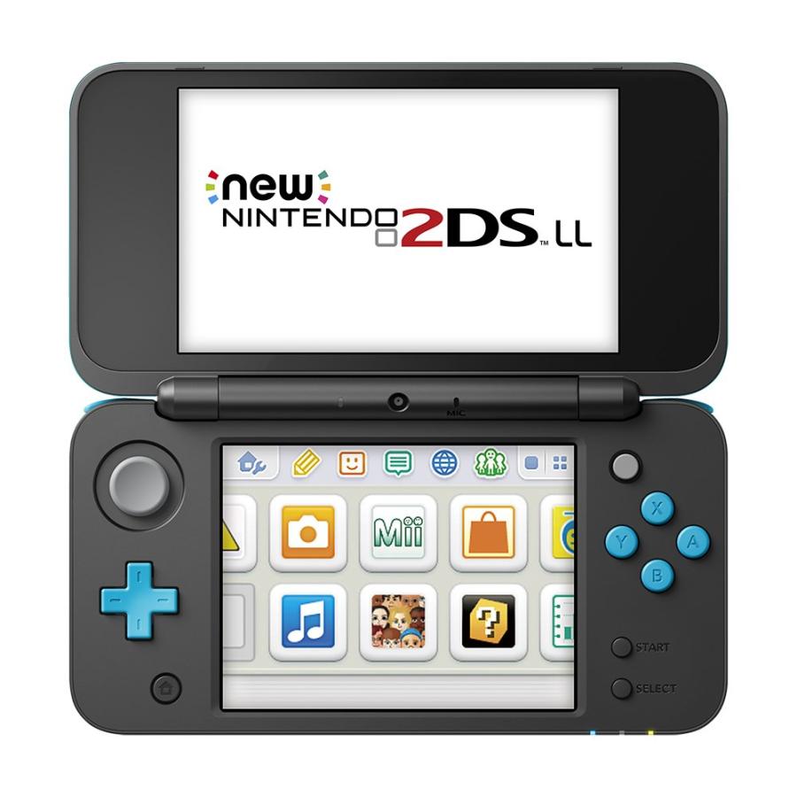 Newニンテンドー2DS LL ブラック×ターコイズ : 山添ストア