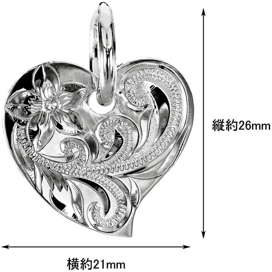 内祝い レイラニ ハワイアンジュエリー プルメリア スクロール 波 彫り ハートシルバーネックレス ペンダント シルバー925 ロープチェーン4 ポイント10倍 Oldweb15 Freelancefordreams Com