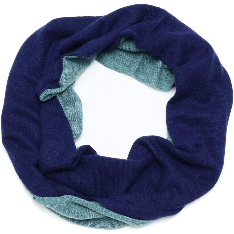 在庫一掃 バイヤー Buyer ピュア カシミヤ 100 バイカラー スヌード 全10色レディース メンズネックウォーマー ニットスヌード カシミ 財布 帽子 ファッション小物 Ramkashyapiasacademy Com