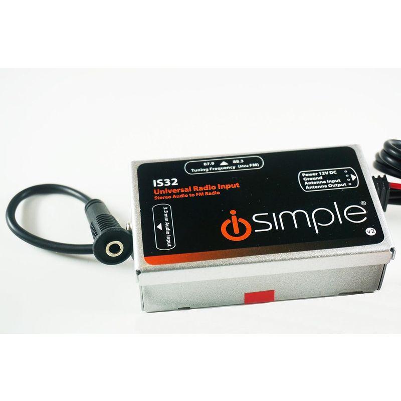 iSimple FMモジュレーター RadioMod RCA音声入力可能 3.5mm USBスイッチポート付き IS32｜yammy-yammy｜02