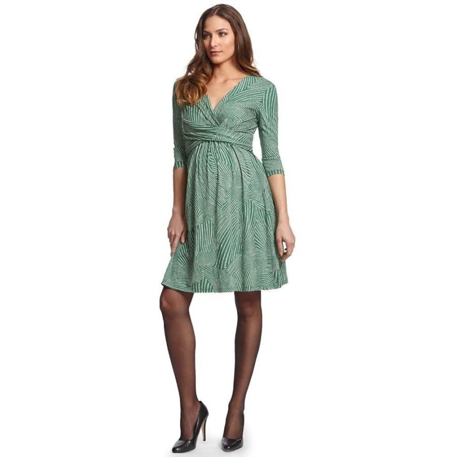 ブランド雑貨総合 グリーン Ukサイズ16 ジオプリントマタニティワンピース Kelly マタニティワンピース セラフィン Seraphine マタニティ 産後用品