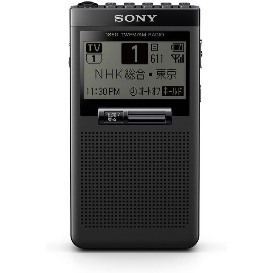 【ほぼ未使用】 ソニー ポケットラジオ XDR-64TV : ポケッタブルサイズ ワイドFM対応/FM/AM/ワンセグTV音声対応 ブラック XDR-64T 【C1384124731】(50464円)