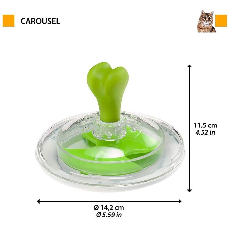 ファープラスト イタリアferplast社製 知育トイ 犬 猫 カルーセル Carousel おもちゃ 玩具 遊び ペット用品 犬
