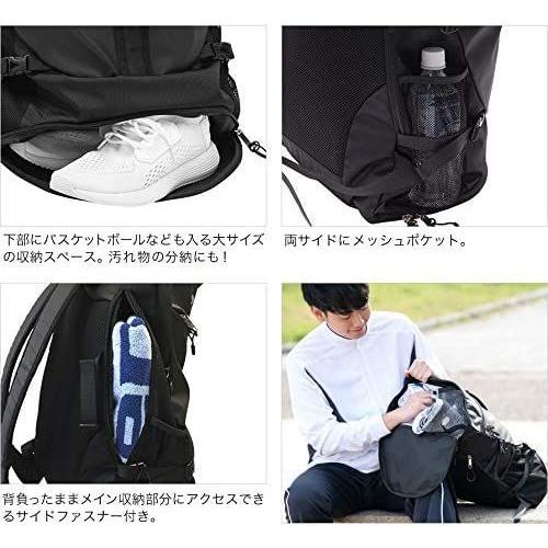 phiten(ファイテン) スポーツバックパック メタックス ブラック 48L 0419BV231000 ファイテン phiten スポーツバックパック メタックス ブラック 48L 0419BV231000