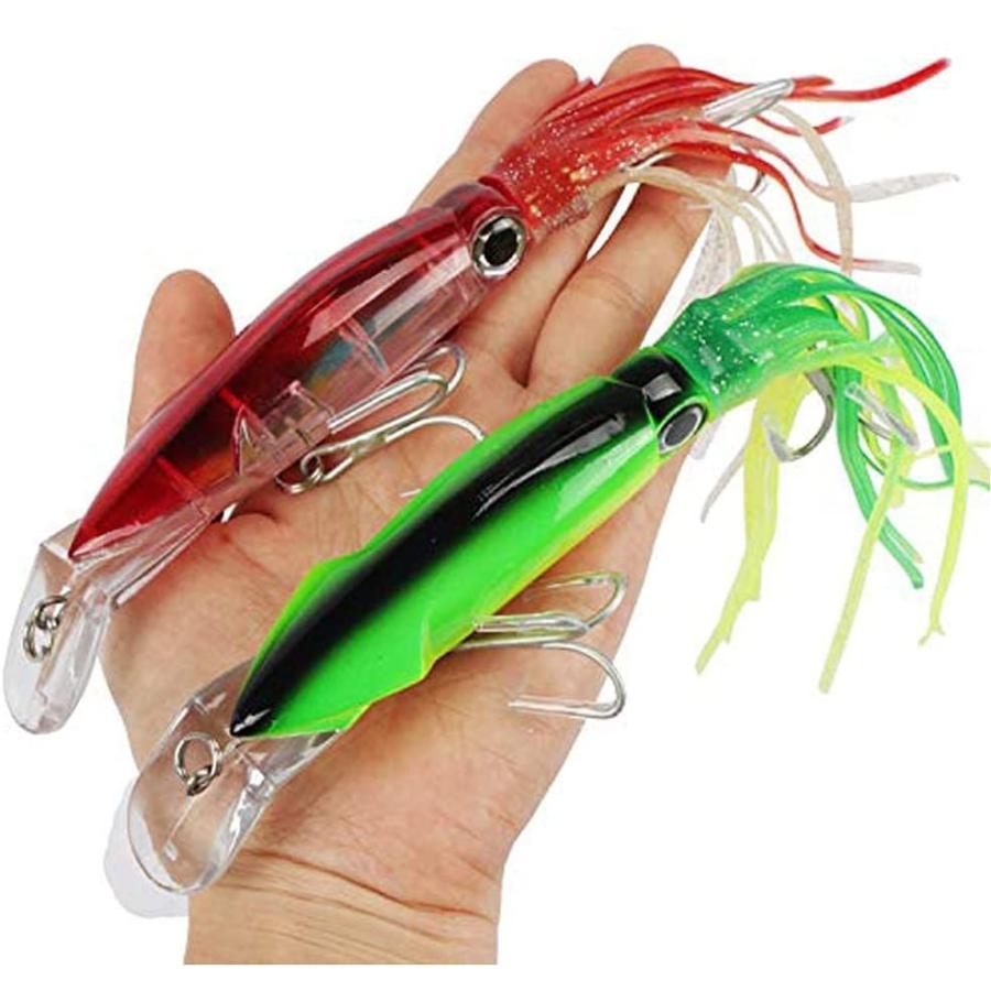 トローリングルアー カジキ】天然貝やイカなど色々 6本セット 大特価