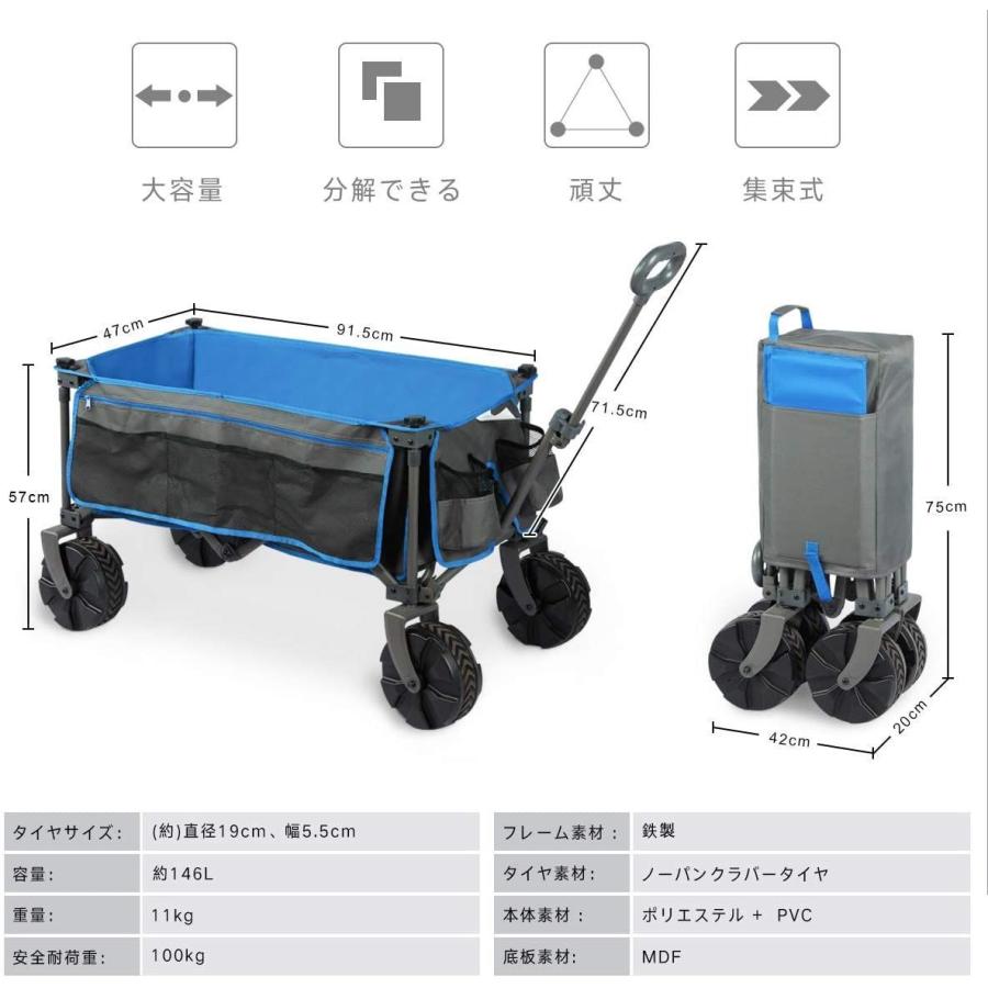 Timber Ridge アウトドアワゴン 折り畳み 収束式 丸洗い キャンプカート キャリーワゴン 約 Timber Ridge アウトドアワゴン 折り畳み 収束式 丸洗い キャンプカート キャリーワゴン 5cm