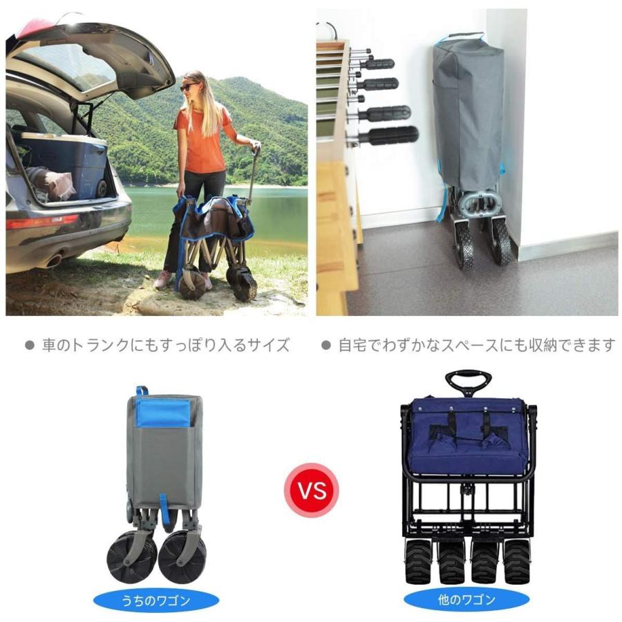 Timber Ridge アウトドアワゴン 折り畳み 収束式 丸洗い キャンプカート キャリーワゴン 約 Timber Ridge アウトドアワゴン 折り畳み 収束式 丸洗い キャンプカート キャリーワゴン 5cm