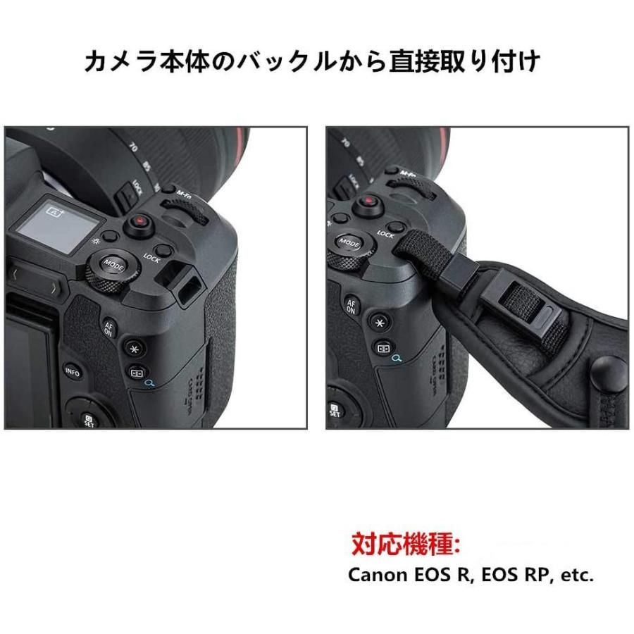 JJC ハンドストラップ リストストラップ Canon EOS R6 R5 R RP 90D 80D M50 M5 M6 II M6 Kis｜yammy-yammy｜03