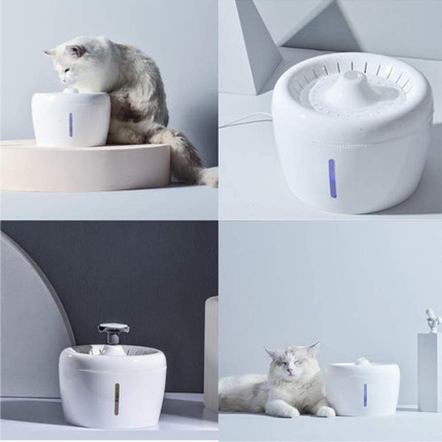 22年レディースファッション福袋 食器 餌やり 水やり用品 Bestgle猫用給水器 ペット給水器2 5l大容量 猫 給水器 犬 給水機 自動給水器 水飲み器小型犬 猫 鳥 小動物用循環式自動給水器