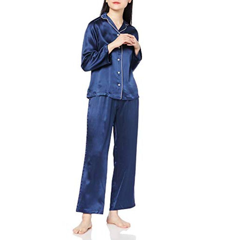 当店オーダー品 グンゼ パジャマ KaiminNavi快眠ナビ シルク100% 長袖