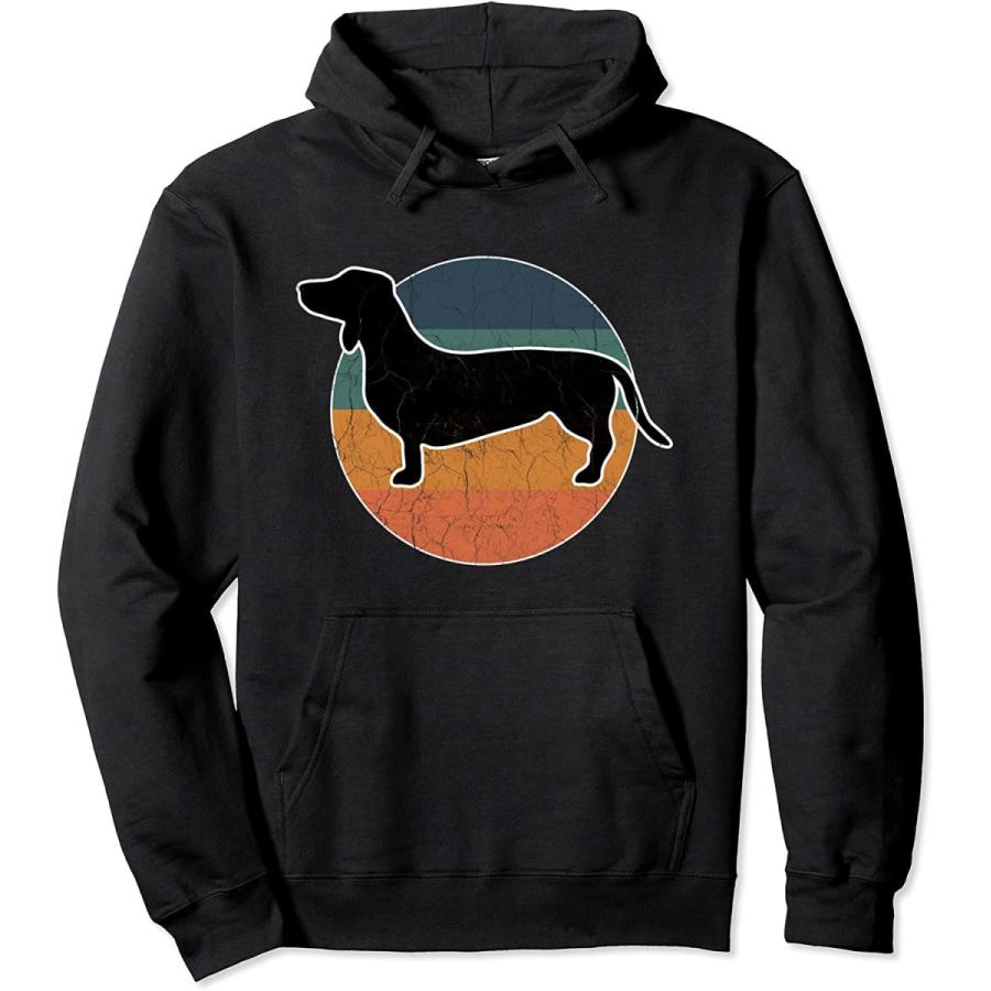 ヴィンテージ レトロ ダックスフンド 犬 シルエット ウインナー犬 パーカー Yammy Yammy 通販 Yahoo ショッピング