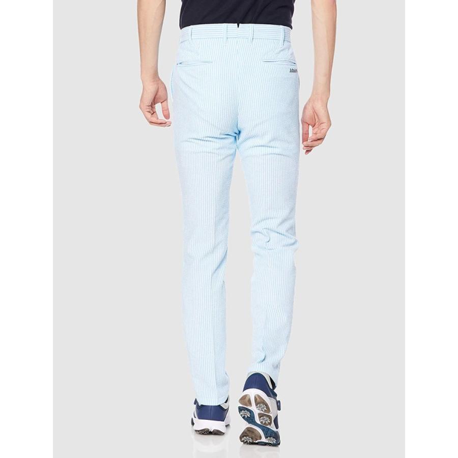 超特価sale開催 ゴルフパンツ アドミラルゴルフ サッカーストライプ Ll Sax 39 メンズ テーパードパンツ メンズウエア