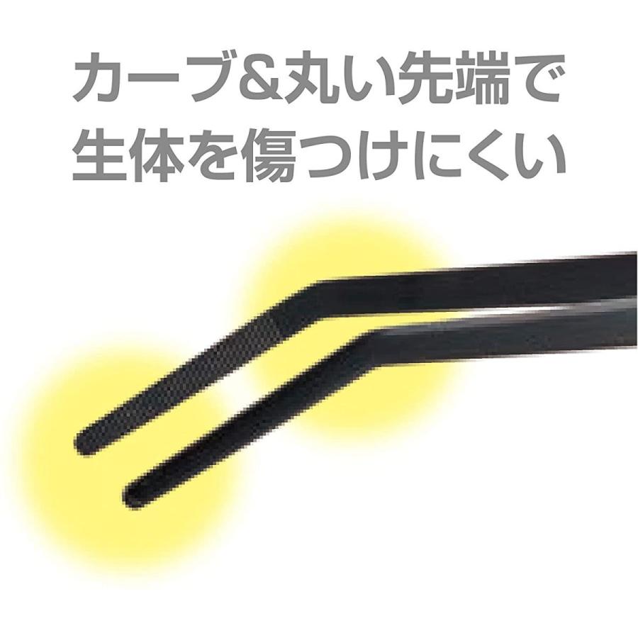GEX EXOTERRA セーフティピンセット ステンレス 爬虫類ピンセット 餌やり・メンテナンス用 ステンレス製|yammy-yammy|07