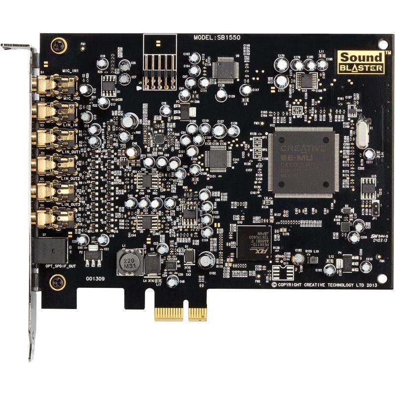Creative　ハイレゾ対応　サウンドカード　Sound　Rx　PCI-e　Blaster　Audigy　SB-AGY-RX
