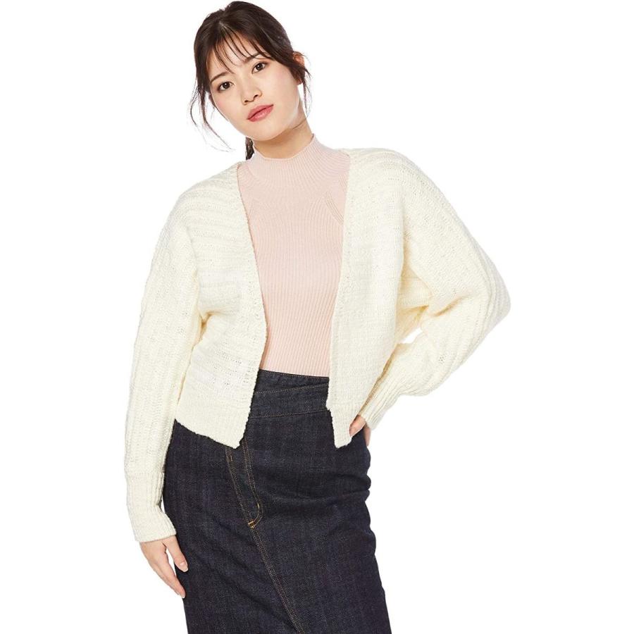 リリーブラウン 後ろ開きニットカーデ Lwnd レディース Owht 日本 F Free サイズ Yammy Yammy 通販 Yahoo ショッピング