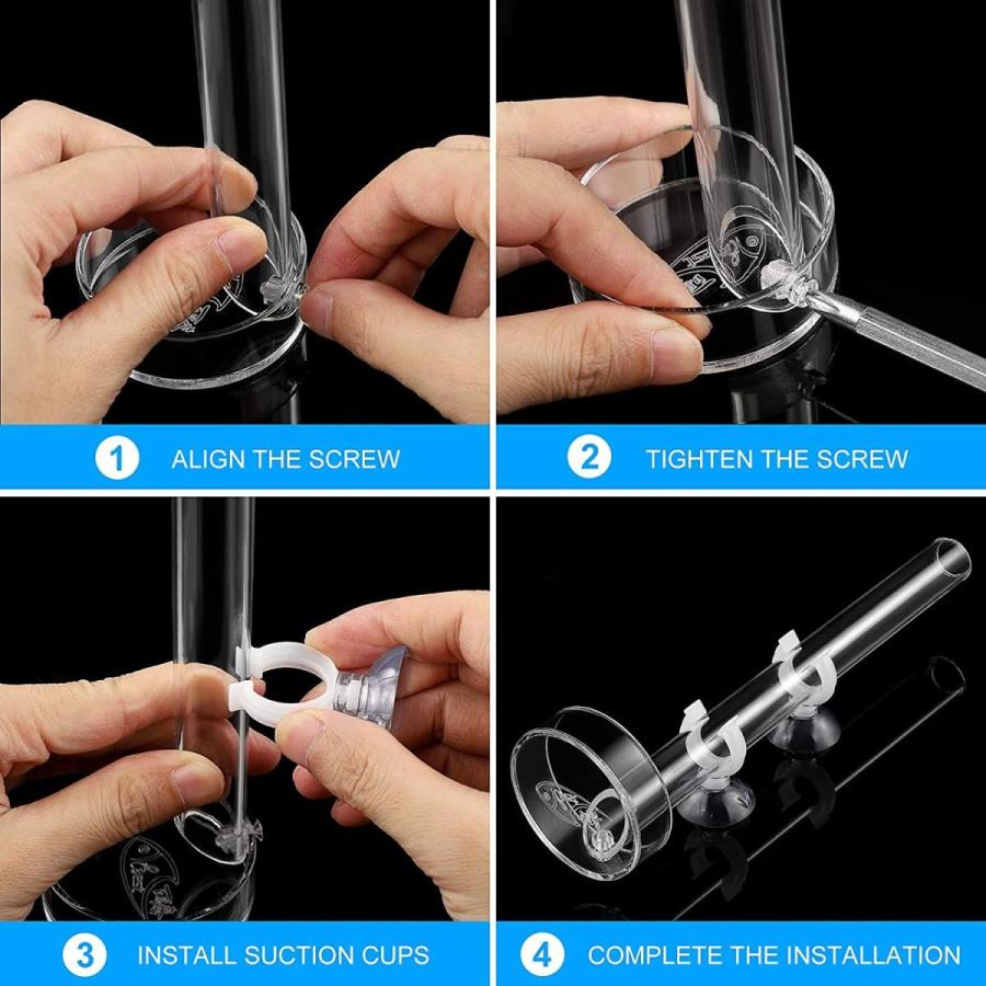 夏セール開催中 Popetpop 給餌皿 エビ餌 トレイ チューブ 1セット 水槽 アクアリウム エビ 稚魚 飼育用 給餌器 餌皿 Shipsctc Org