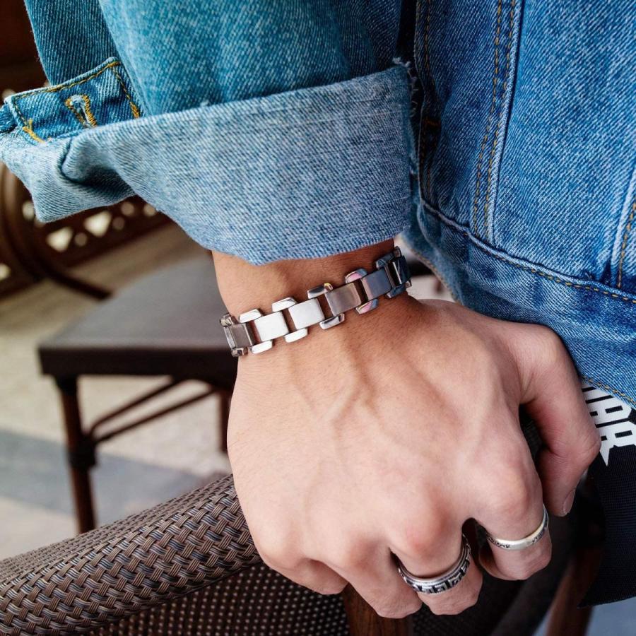 Brama ブレスレット メンズ 人気 シルバーブレスレット チェーン バングル 幅広 メンズブレスレット ブランド Yammy Yammy 通販 Yahoo ショッピング