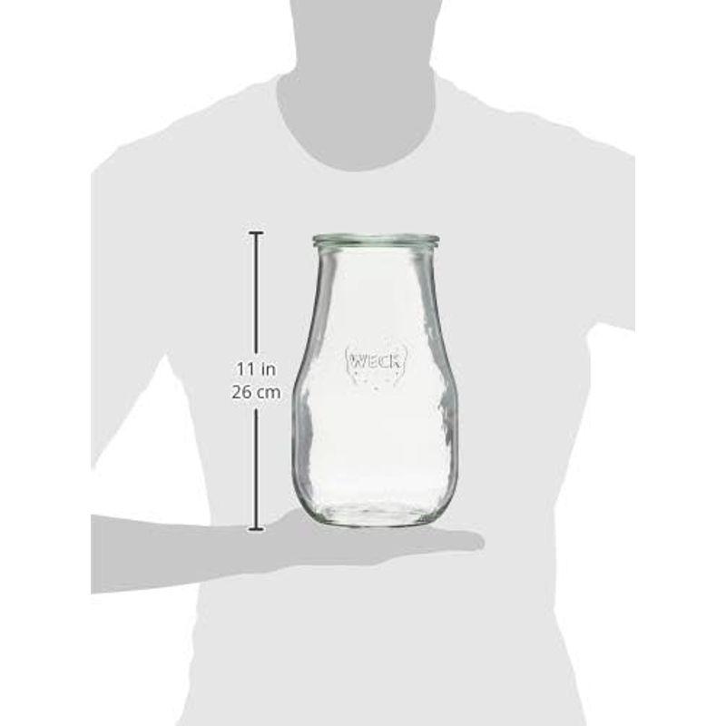 WECK ガラス保存容器 ボトル チューリップシェイプ 2.7L WE-739｜yammy-yammy｜03