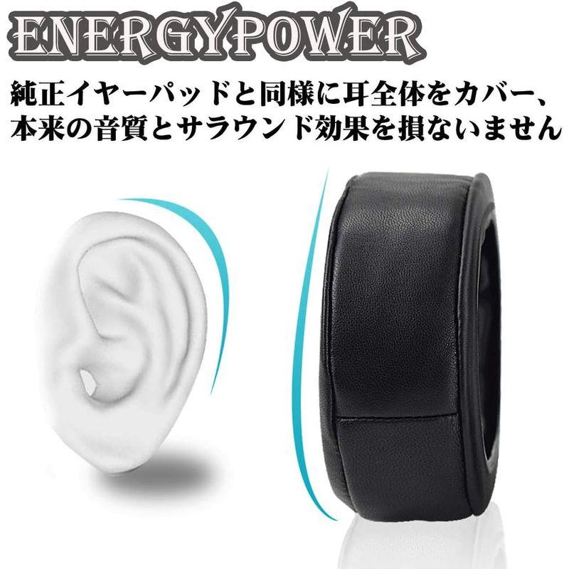 EnergyPower 交換用イヤーパッド SONY MDR-DS7500用 本革ラムスキン製 厚型タイプ ソニー サラウンドヘッドホンDS｜yammy-yammy｜07