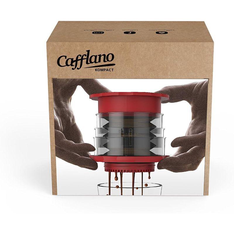 カフラーノ Cafflano コーヒーメーカー フレンチプレス 収納ケース付 ポータブル 微粉が出にくいフィルター レッド Φ10.8×12｜yammy-yammy｜14