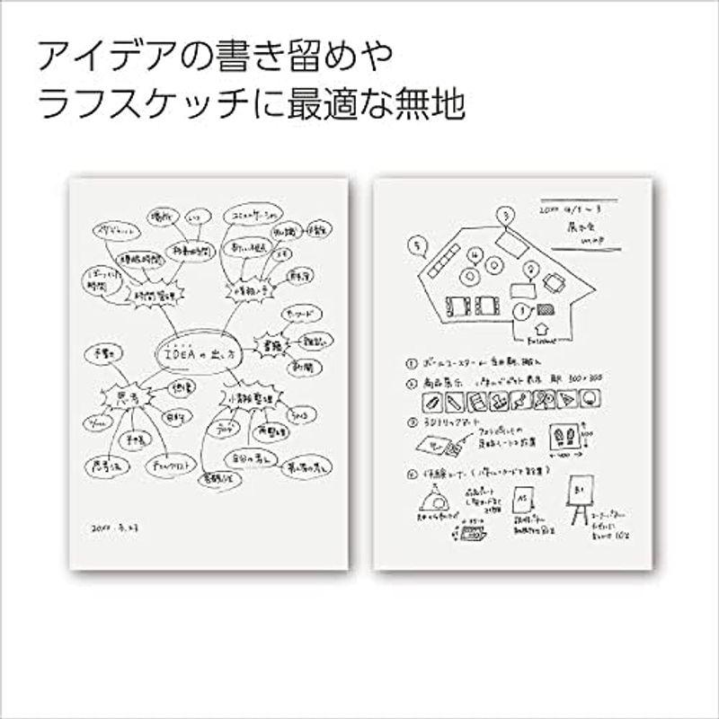 コクヨ キャンパス ルーズリーフ さらさら書ける A4 無地 50枚 ノ-827W マルチカラー｜yammy-yammy｜07