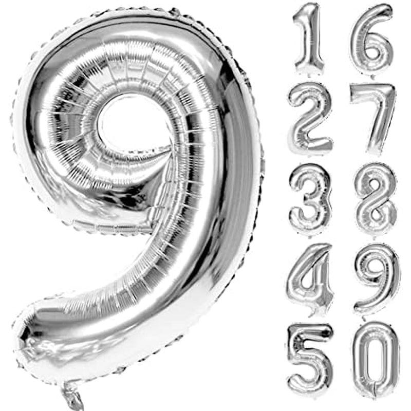 数字バルーン アルミ風船 数字 ナンバー 大きい 約80cm 誕生日 ハッピーバースデー 飾り付け 記念日 パーティー (数字バルーン「６」｜yammy-yammy｜17