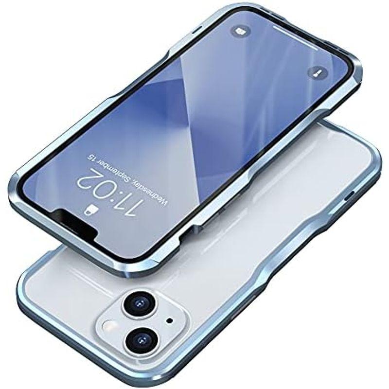2022 新型 iPhone 14 Pro アルミバンパー EVA緩衝綿付き 耐衝撃 バンパーフレーム メタル バンパー ストラップホール付｜yammy-yammy｜16