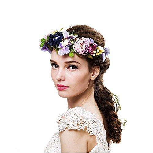 全ての 花冠 ラプンツェル系 花の 髪飾り北欧 新婦人 花嫁 おもてなしブライダル フラワー ウェディング ヘッドドレス 国産 Ags Expo Com