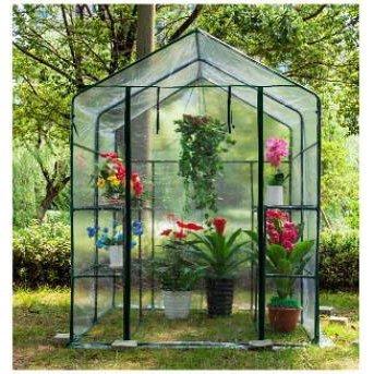 透明ダブル格対応 園芸 農業 植物温室 ビニールハウス 保温 防鳥対策 観葉植物 栽培 温室ハウス Czecf ヤナストア 通販 Yahoo ショッピング