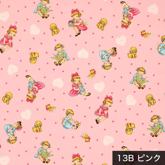 生地 シーチング 入園 入学 女の子 綿 100％ 柄 布 / QUILT GATE
