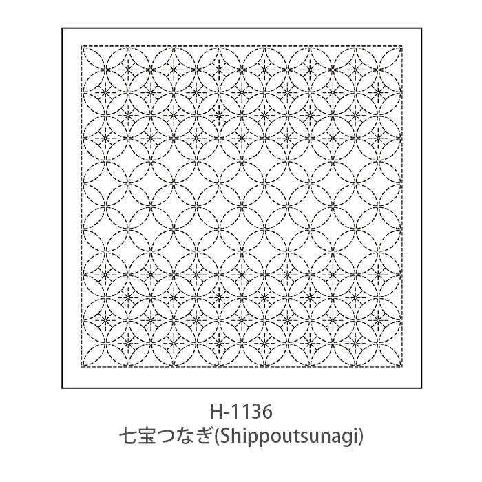 Olympus 刺し子 花ふきん 布 さしこ Olympus(オリムパス) 刺し子