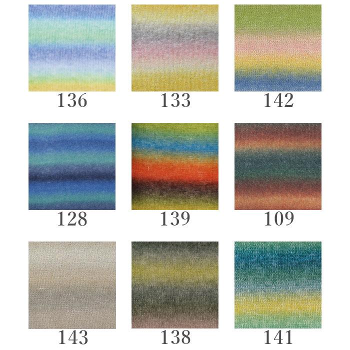 RichMore 毛糸 モヘア モヘヤ グラデーション 段染め / Rich More