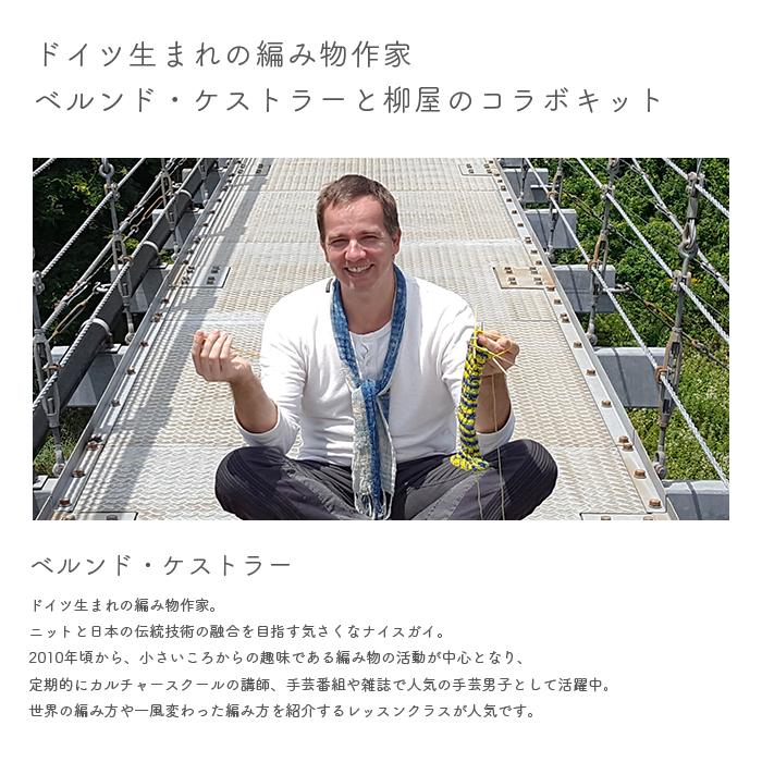 SCHOPPEL（ショッペル） 編み物 キット 毛糸 編み図 / Block Scarf