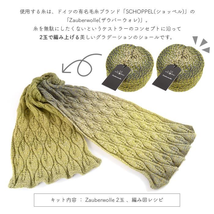 SCHOPPEL（ショッペル） 編み物 キット 毛糸 編み図 / Zauberwolleの