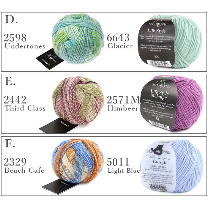 SCHOPPEL（ショッペル） 編み物 キット 毛糸 Edition3とLife Style