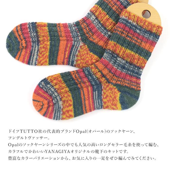 編み物 キット 輸入 ソックヤーン 毛糸 / Opal(オパール) フン