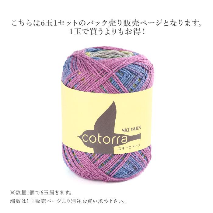 skiyarn 毛糸 まとめ買い 6玉 グラデーション 段染め / SKI YARN