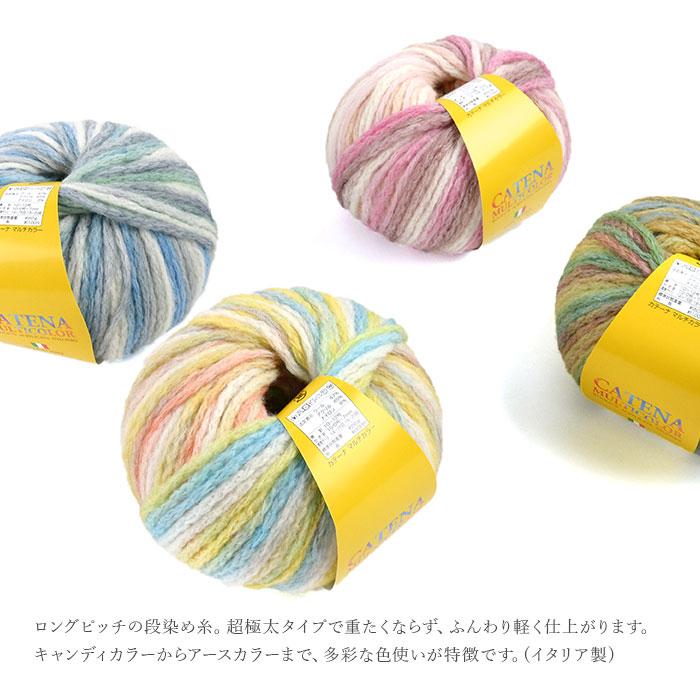毛糸 段染め ウール 5玉 まとめ買い SKI YARN(スキー毛糸) カテーナ