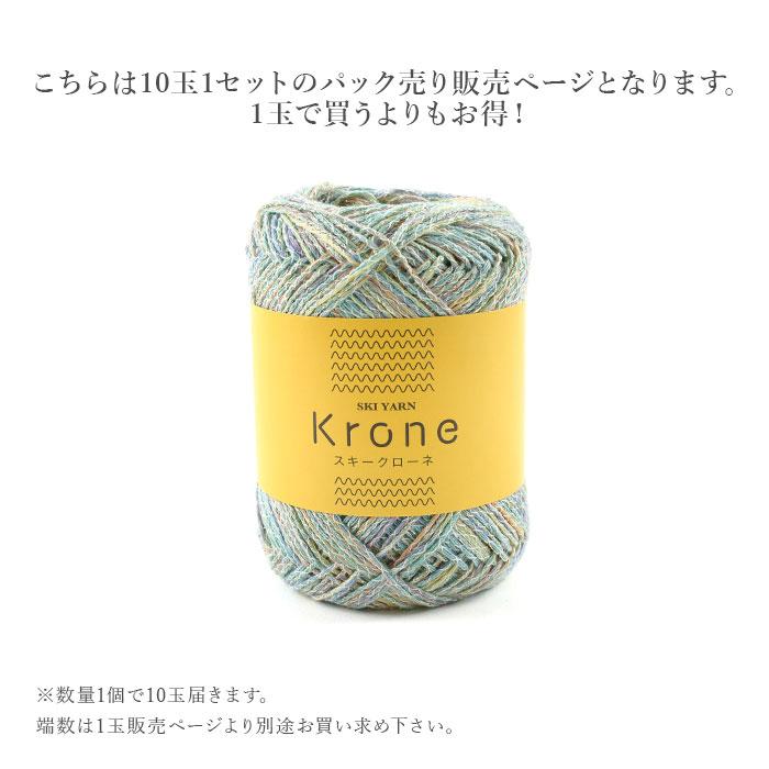 skiyarn 毛糸 まとめ買い 10玉 サマーヤーン段染め ラメ / SKI YARN