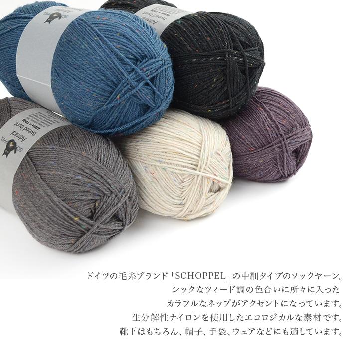 SCHOPPEL（ショッペル） 毛糸 輸入 ソックヤーン Admiral tweed bunt
