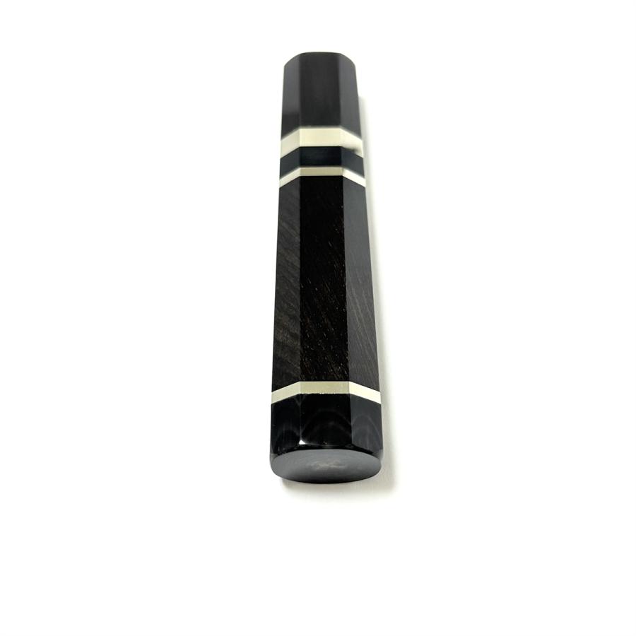 三段銀巻 黒檀 黒水牛角 ☆ 牛刀210 牛刀7寸 筋引210 筋引7寸