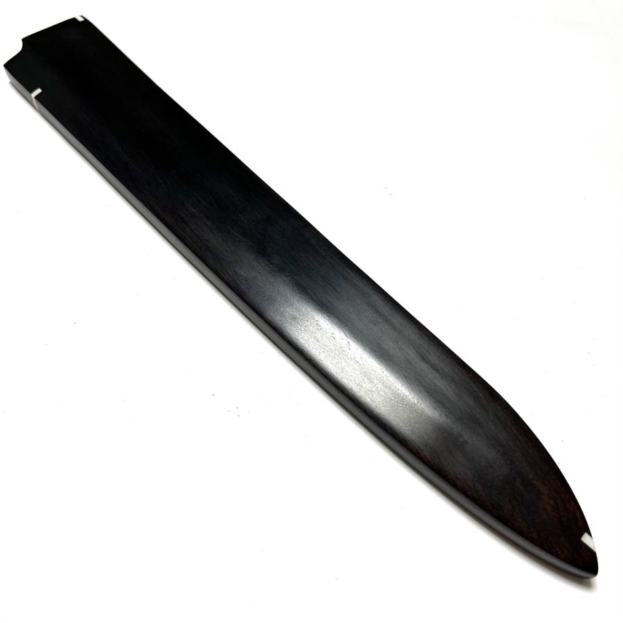 黒檀 柳刃300 柳刃尺 木鞘 和包丁 包丁鞘 鞘内磁石が付き : 柳葉堂