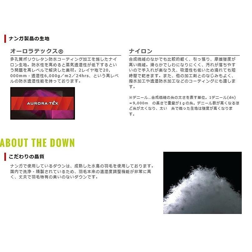 NANGA（ナンガ） オールブラックシリーズ【450DX, レギュラーサイズ