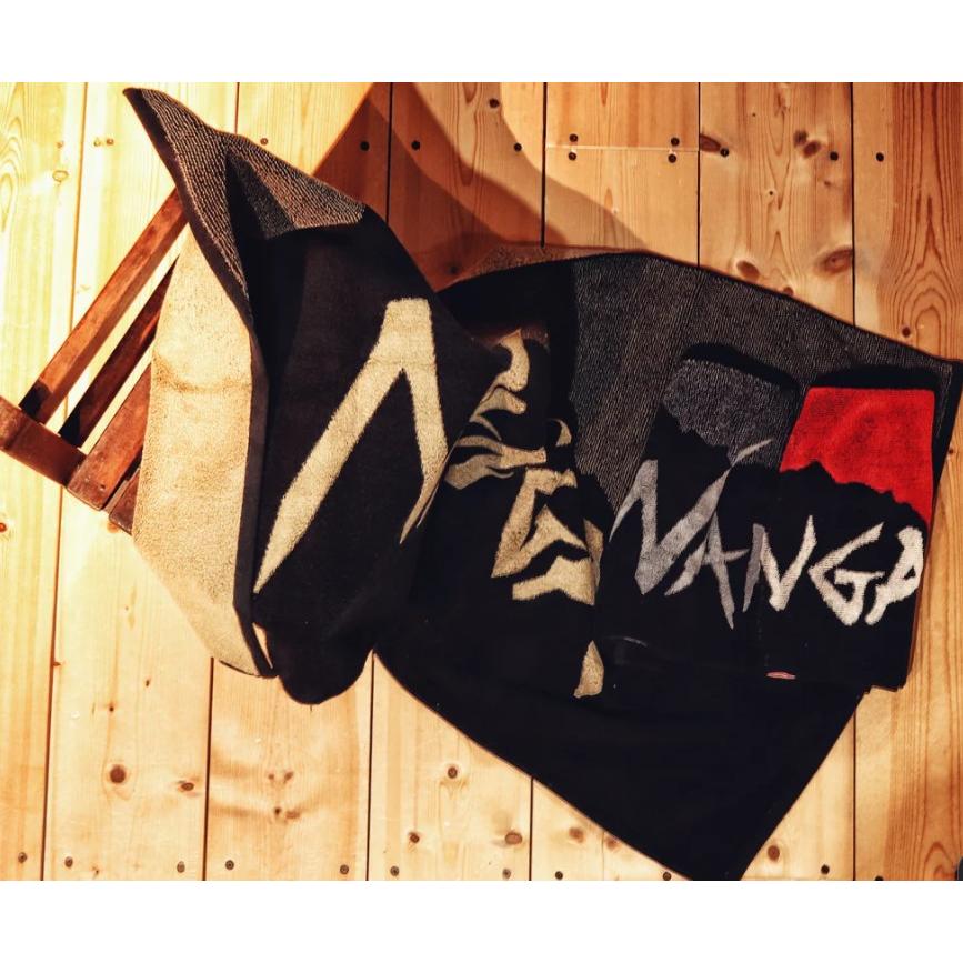 NANGA ロゴバスタオル ベージュ 30％OFF】〈今治タオル〉NANGA LOGO BATH TOWEL / ナンガ ロゴ バス