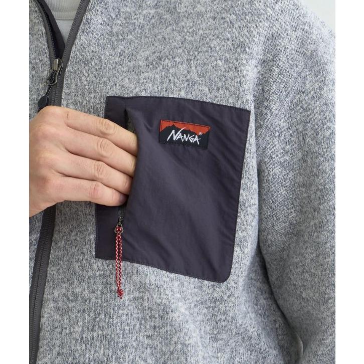 30％OFF】NANGA ナンガ POLARTEC FLEECE ZIP BLOUSON(MEN) ポーラ
