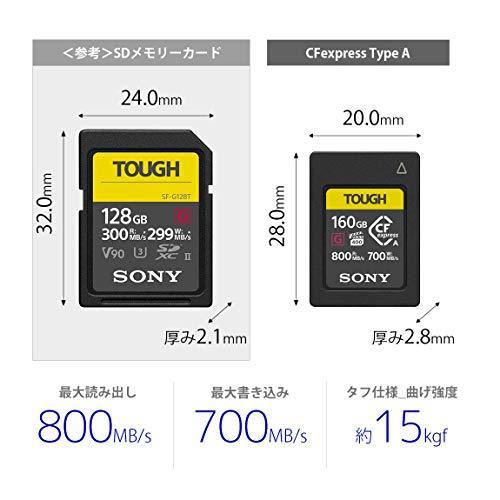 ソニー SONY CFexpress Type B メモリーカード 256GB タフ仕様 ...