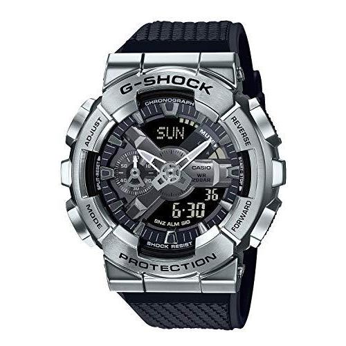 2021激安通販 [カシオ] 腕時計 メンズ GM-110-1AJF メタルカバード ジーショック ブロック