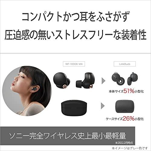 ソニー LinkBuds :完全ワイヤレスイヤホン/小型軽量4.1グラム