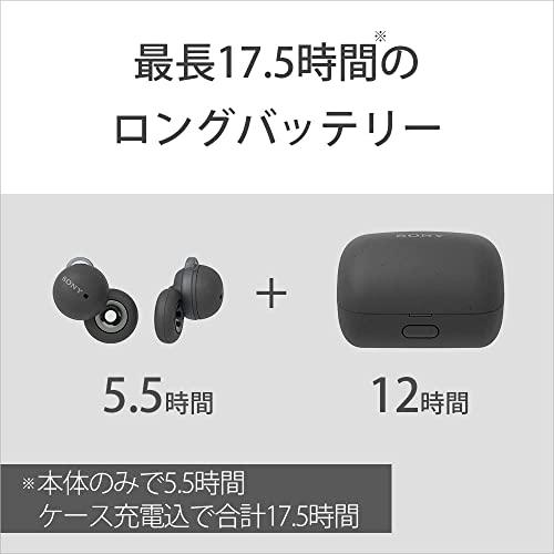 ソニー LinkBuds :完全ワイヤレスイヤホン/小型軽量4.1グラム